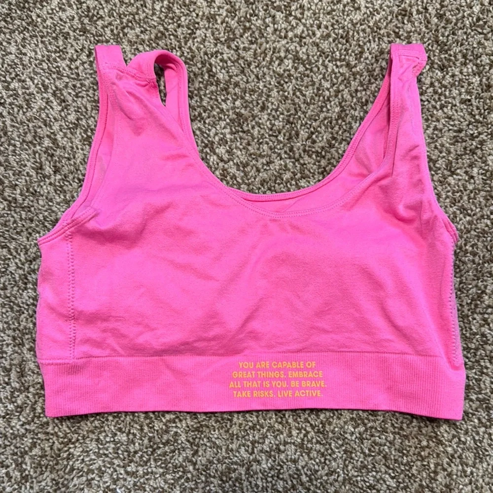 Justice Sport Pink Sports Bra
